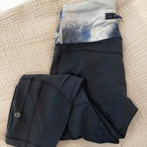 Lululemon capri pants size 6 black